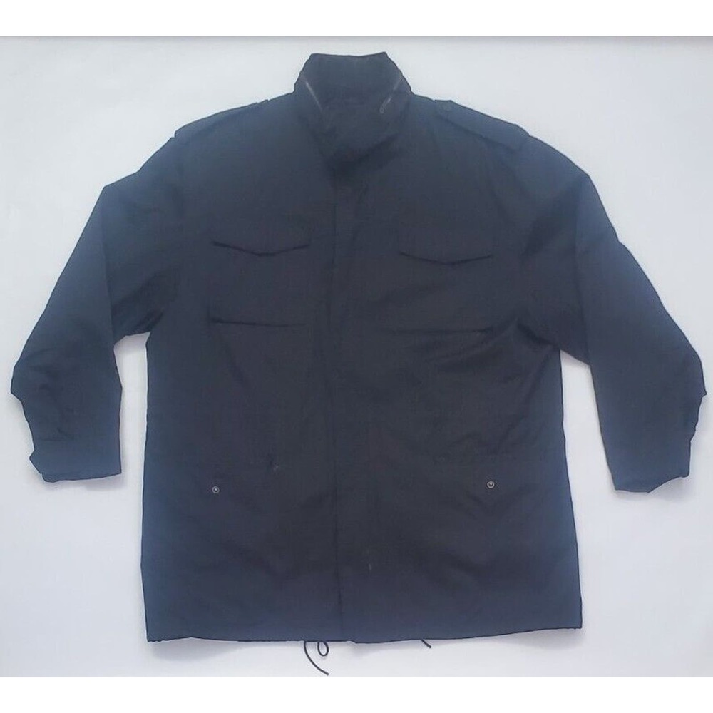 SouthPole Mens Coat Jacket Jacket Size XL Black Hood Removable Liner